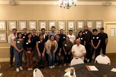 Group photo of the Latino SOECS Club